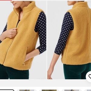 Jcrew Factory Teddy Sherpa Vest